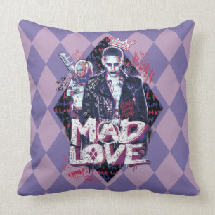 Coussin Équipe de suicide Mad Love