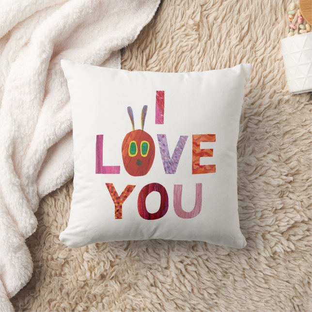 Coussin Eric Carle | Caterpillar I Love You (Couverture)