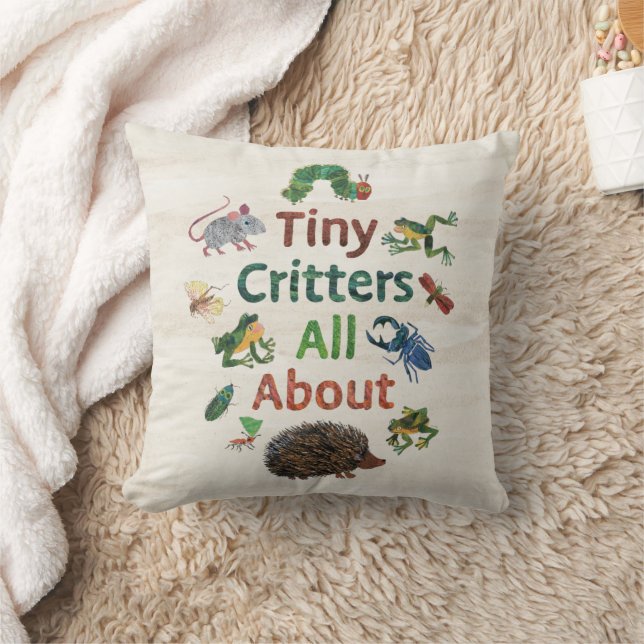 Coussin Eric Carle | Petits critères Tout sur (Couverture)