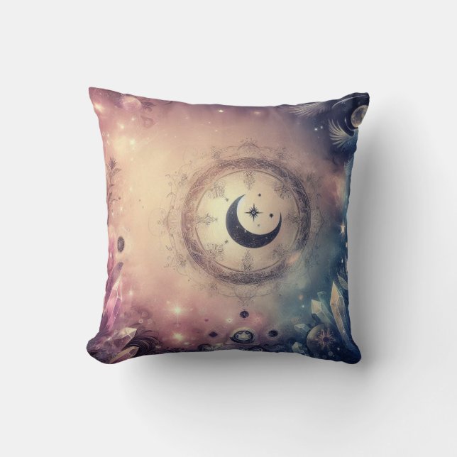 Coussin Esoteric Throw Pillow (Recto)