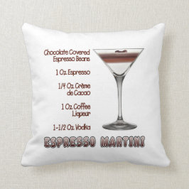 Coussin Espresso Martini Cocktail Recette Art