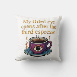 Coussin Espresso the key of my third eye