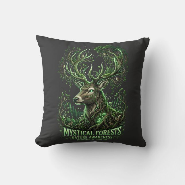 Coussin Esprit de la forêt (Recto)