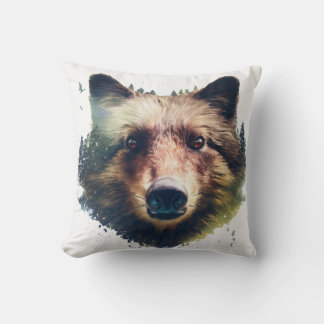 Coussin Esprit du loup