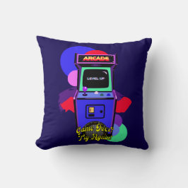 Coussin Estampa Game - Retro Arcade Game - Almofada