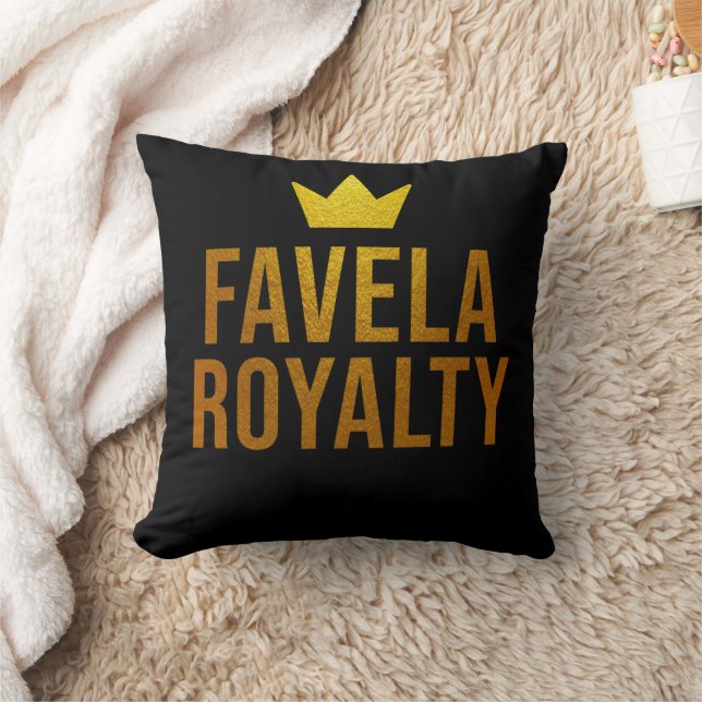Coussin Estampa Hip Hop - Favela Royalty -  (Couverture)