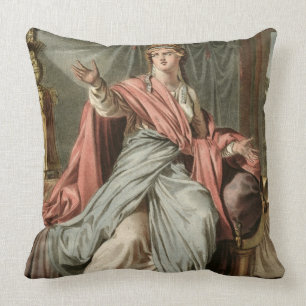 Coussin Esther, costume pour "Esther" par Jean Racine, de