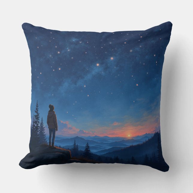 coussin et coussin ciel de nuit (Recto)