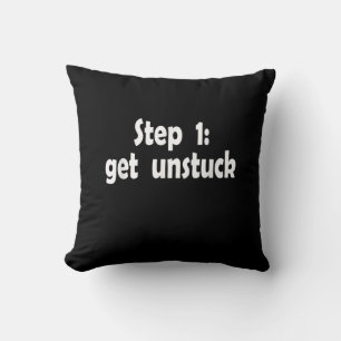 Coussin Étape pour sortir de l'impasse Inspiration Navire