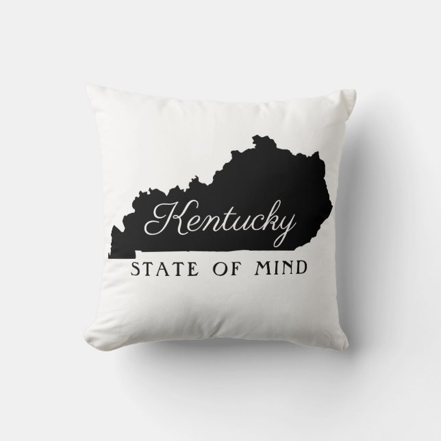 Coussin État d'esprit du Kentucky (Recto)