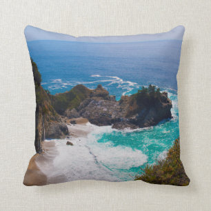 Coussin États-Unis, Californie. Vue Des Chutes Mcway