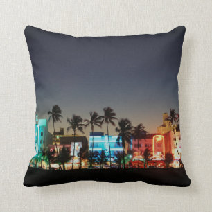 Coussin États-Unis, Floride, Miami Beach, Ocean Drive, Ar