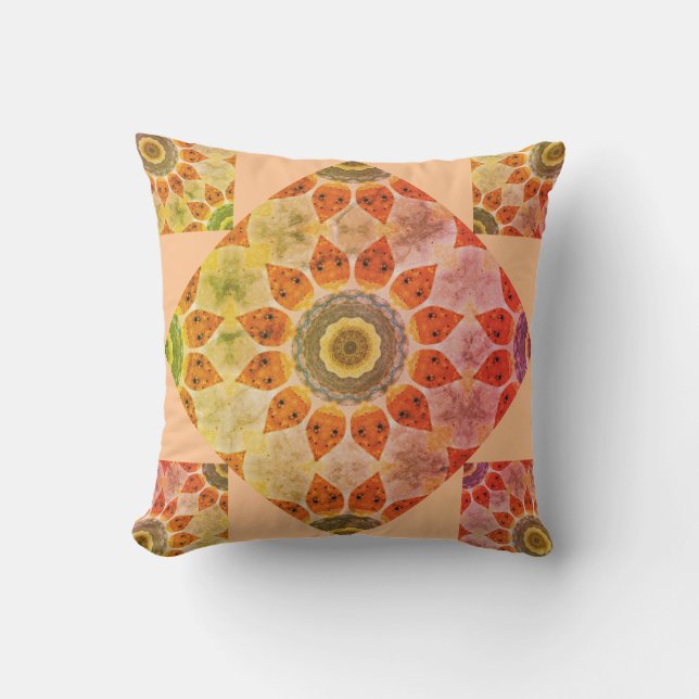 Coussin Été floral (Recto)