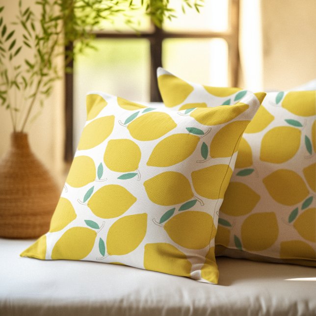 Coussin Été Nouveauté Citron-Motif imprimé (Créateur téléchargé)