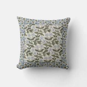 Coussin Été Périwinkel Fleur Plutôt Élégant Floral