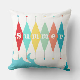 Coussin Été rétro