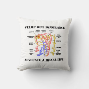Coussin Éteins L'Ignorance Avocat D'Un Néphron À Vie Renal
