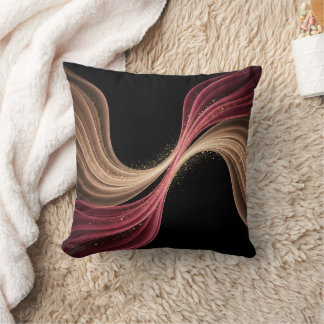 Coussin Eternal Flow of Love — Abstract Romantic Art