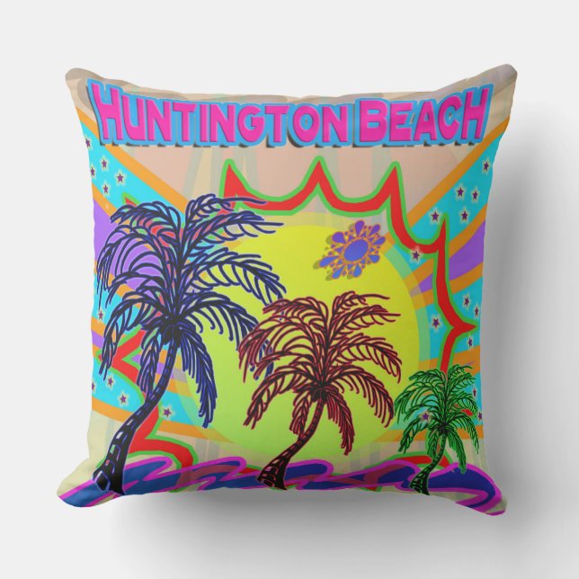 Coussin éternel de Huntington Beach (Recto)