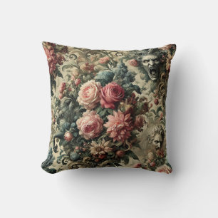 Coussin Eternité de Souvent Assez - Gothique Floral Design