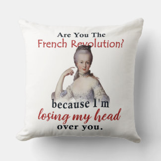 Coussin Êtes-vous la Révolution française - Marie Antionet