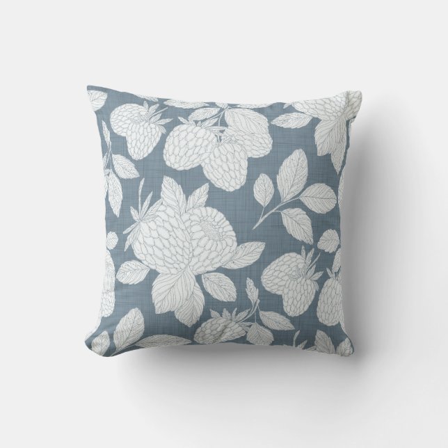 Coussin Ethereal Berry Leaf (Recto)