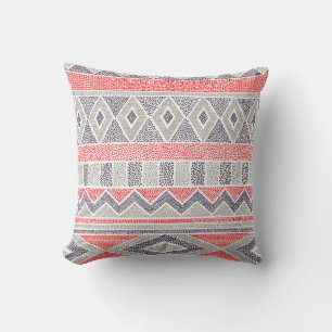 Coussin Ethnic Striped Tribal : Vintage artisanal