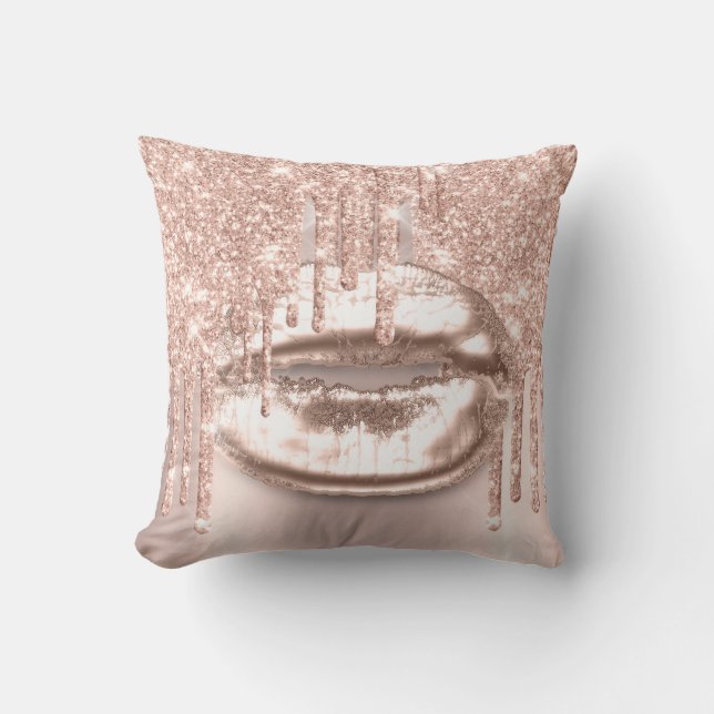 Coussin Étincelle rose Sirène Unicorne Biss Bride 16e (Recto)