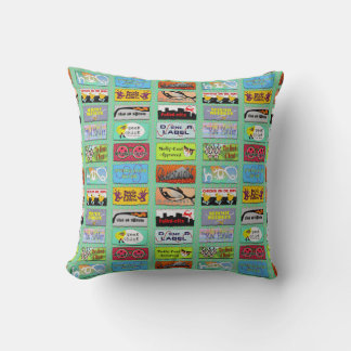 Coussin ÉTIQUETTES DSineR