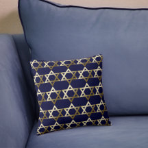 Étoile de David Throw Pillow