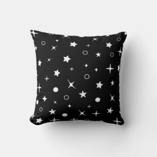 Coussin étoile noire
