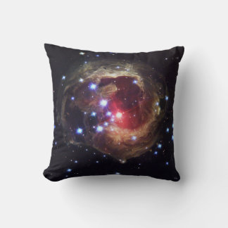 Coussin étoile rouge
