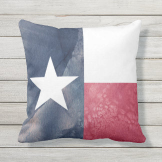 Coussin Étoile solitaire | le Texas