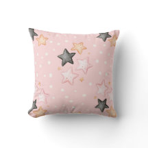 Étoiles Crème Noir Rose