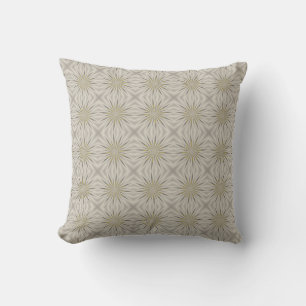 Coussin Étoiles de Noël argentées brillantes Jeter Oreille