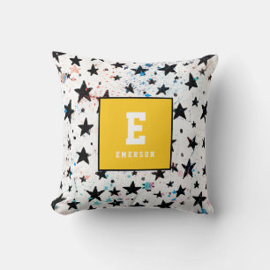 Coussin étoiles et espace plaisir astronomie motif