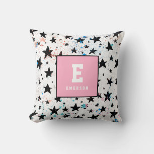 Coussin étoiles et espace plaisir astronomie motif