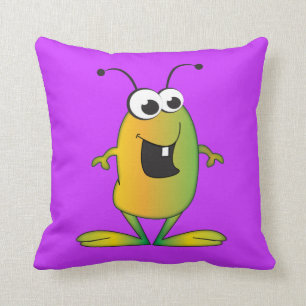 Coussin étranger de bande dessinée