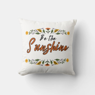 Coussin être le soleil