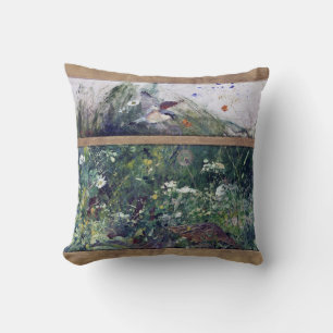 Coussin Études d'oiseaux, Bruno Liljefors