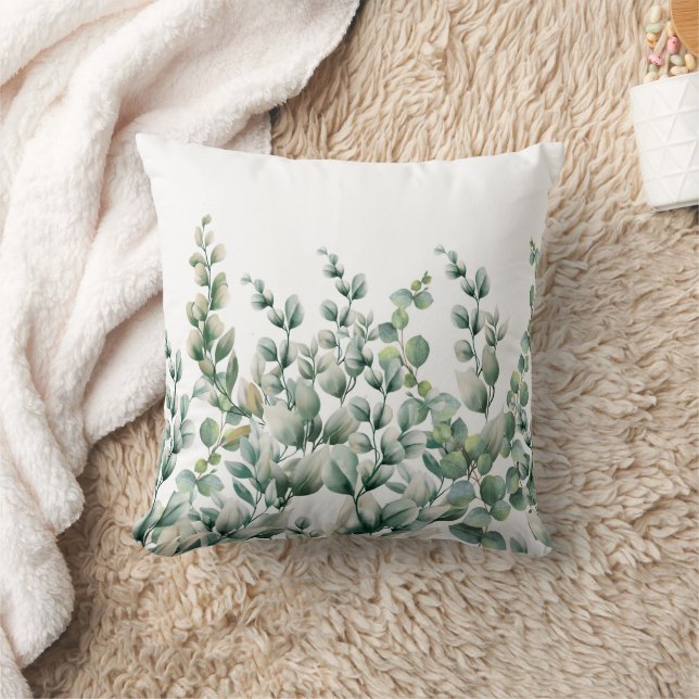 Coussin Eucalyptus vert (Couverture)