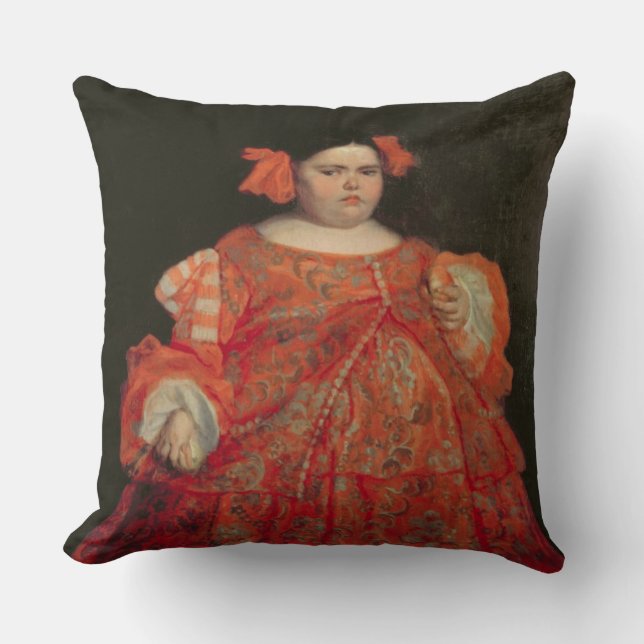 Coussin Eugenia Martinez Vallejo, called La Monstrua (oil (Recto)