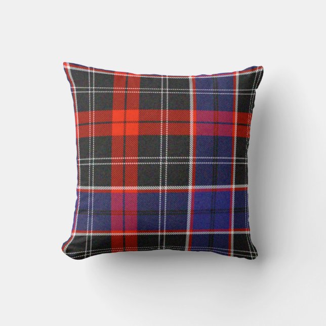 Coussin Évêque Tartan Pillow (Recto)