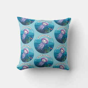 Coussin Excellent !, Jelly Fish