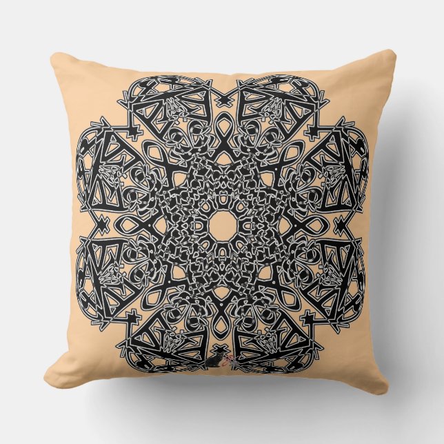 Coussin Excellent Octa Glyph  (Recto)