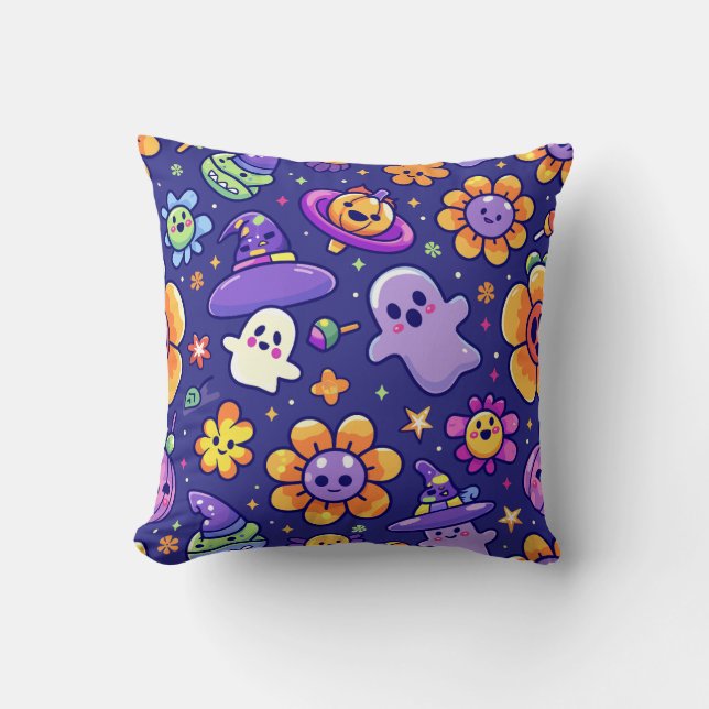 Coussin ExDesigner | Personnalisation | Halloween (Recto)