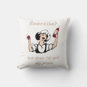 Coussin Exercice ? Mais ensuite je répandrais ma citation