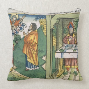 Coussin Exode 8 1-15 les sept pestes de l'Egypte : Moïse