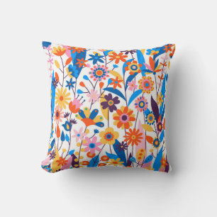 Coussin Exotique multicolore Floral Arrière - plan-32939