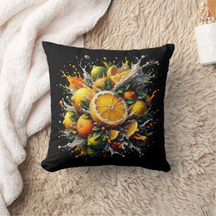 Coussin Explosion de Citrus